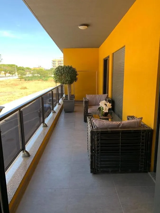 Apartment With Sea View Quarteira Portugal